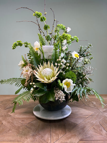 Vase Sympathy Florals
