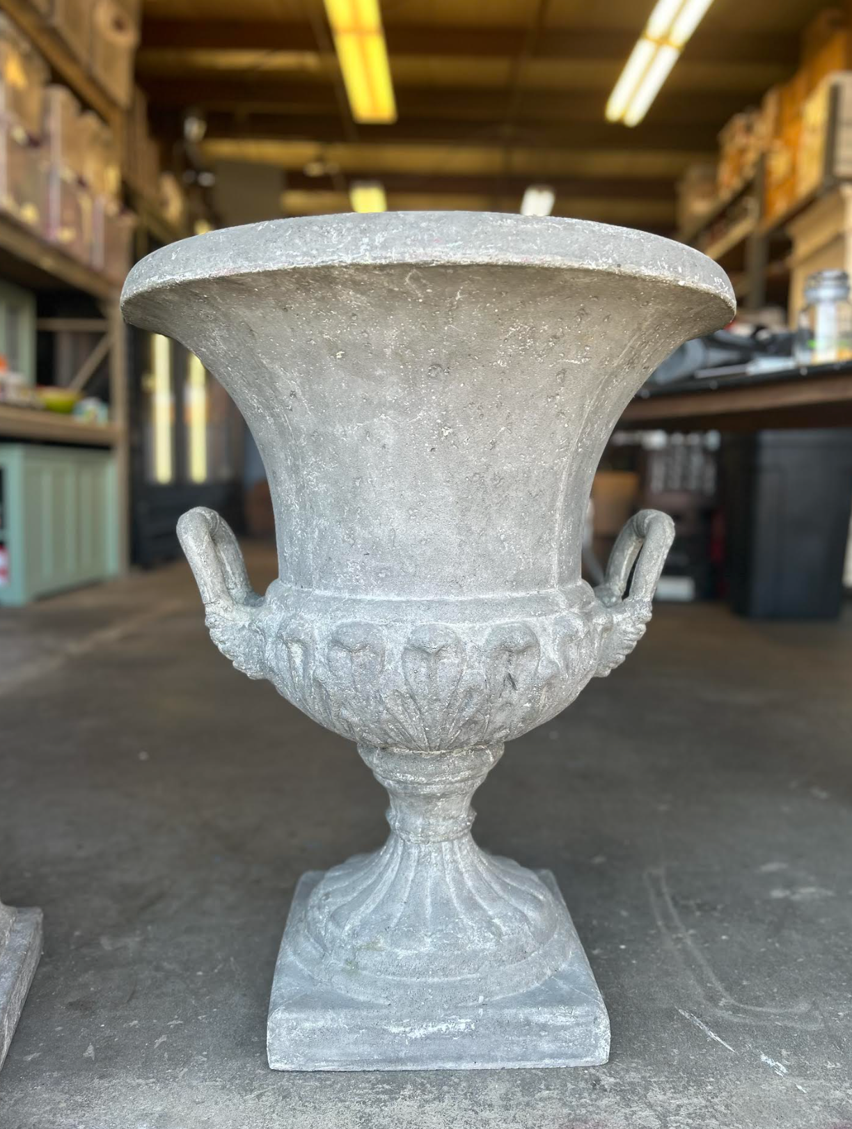 Plaster Urn